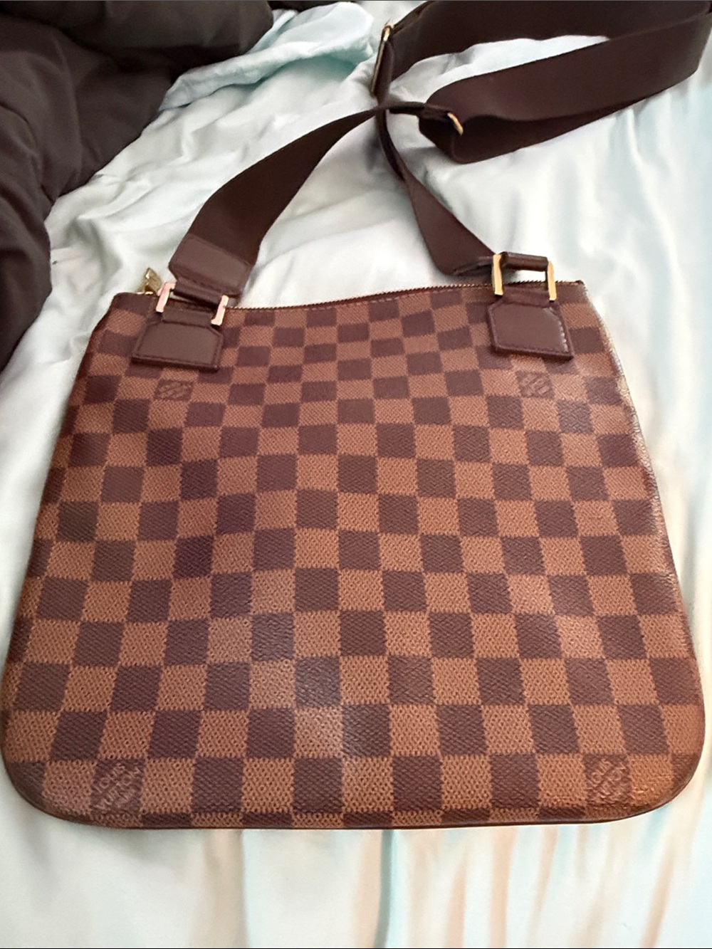 Louis Vuitton Brown Damier Ebene Pochette Bosphore Shoulder Bag - Picture 5 of 11